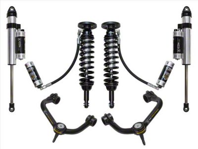 ICON Vehicle Dynamics 1.75 to 2.63-Inch Suspension Lift System with Tubular Upper Control Arms; Stage 5 (09-13 4WD F-150, Excluding Raptor)