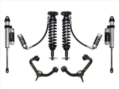 ICON Vehicle Dynamics 1.75 to 2.63-Inch Suspension Lift System with Tubular Upper Control Arms; Stage 5 (2014 4WD F-150 Excluding Raptor)