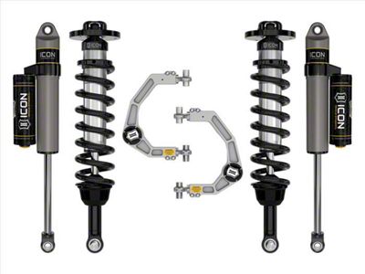 ICON Vehicle Dynamics 2.50 to 3-Inch Suspension Lift System with Billet Upper Control Arms; Stage 2 (21-25 F-150 Tremor w/o CCD System & BlueCruise)