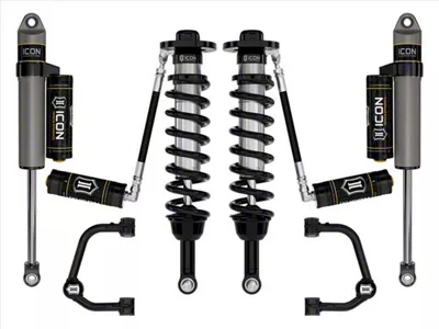 ICON Vehicle Dynamics 2.75 to 3.50-Inch Suspension Lift System with Tubular Upper Control Arms; Stage 3 (21-25 4WD F-150 w/o CCD System & BlueCruise, Excluding Raptor & Tremor)