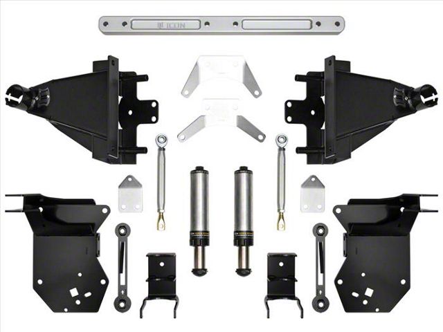 ICON Vehicle Dynamics Rear Air Bump Stop Kit (17-20 F-150 Raptor)