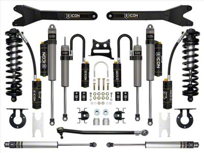 ICON Vehicle Dynamics 2.50 to 3-Inch Coil-Over Conversion System; Stage 6 (17-22 4WD 6.7L Powerstroke F-250 Super Duty)