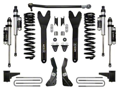ICON Vehicle Dynamics 4.50-Inch Suspension Lift System with Radius Arms; Stage 4 (17-19 4WD 6.7L Powerstroke F-250 Super Duty)