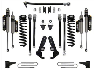 ICON Vehicle Dynamics 4.50-Inch Suspension Lift System; Stage 4 (20-22 4WD 6.7L Powerstroke F-250 Super Duty w/ Automatic Transmission)