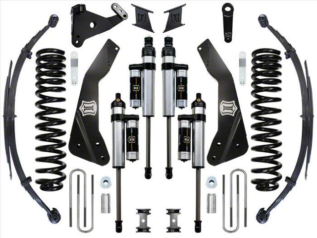 ICON Vehicle Dynamics 7-Inch Suspension Lift System; Stage 4 (11-16 4WD 6.7L Powerstroke F-250 Super Duty)
