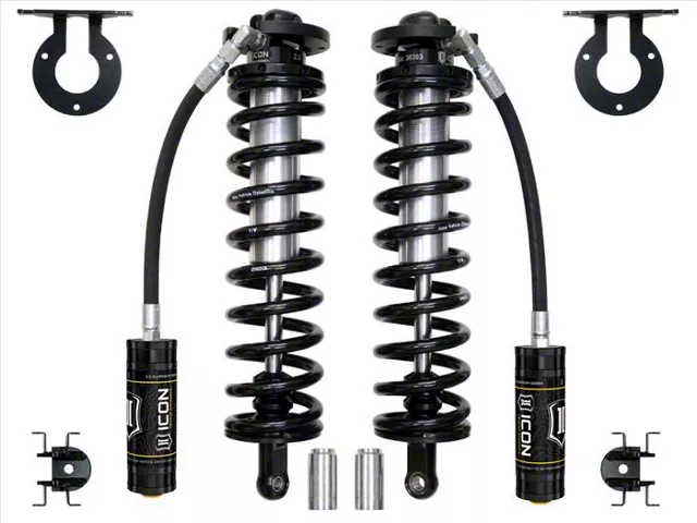 ICON Vehicle Dynamics V.S. 2.5 Series Front Remote Reservoir Coil-Over Conversion Kit for 4-Inch Lift (11-24 4WD F-250 Super Duty)