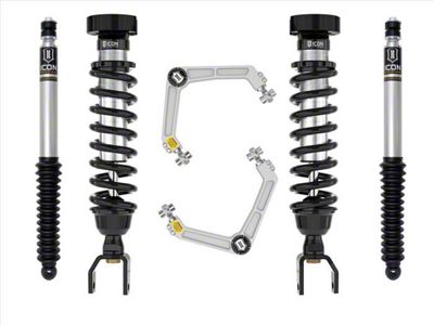 ICON Vehicle Dynamics 2 to 3-Inch Suspension Lift System with Billet Upper Control Arms; Stage 1 (19-25 RAM 1500 w/o Air Ride, Excluding EcoDiesel, RHO & TRX)