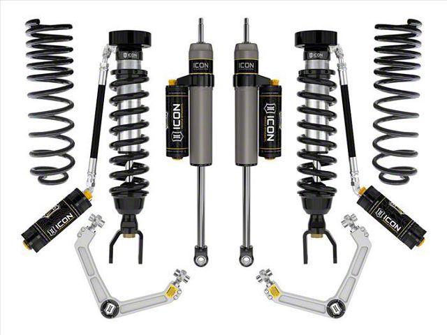ICON Vehicle Dynamics 2 to 3-Inch Suspension Lift System with Billet Upper Control Arms; Stage 4 (19-24 RAM 1500 w/o Air Ride, Excluding EcoDiesel & TRX)