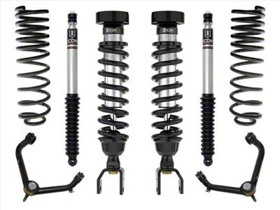 ICON Vehicle Dynamics 2 to 3-Inch Suspension Lift System with Tubular Upper Control Arms; Stage 2 (19-24 RAM 1500 w/o Air Ride, Excluding EcoDiesel & TRX)