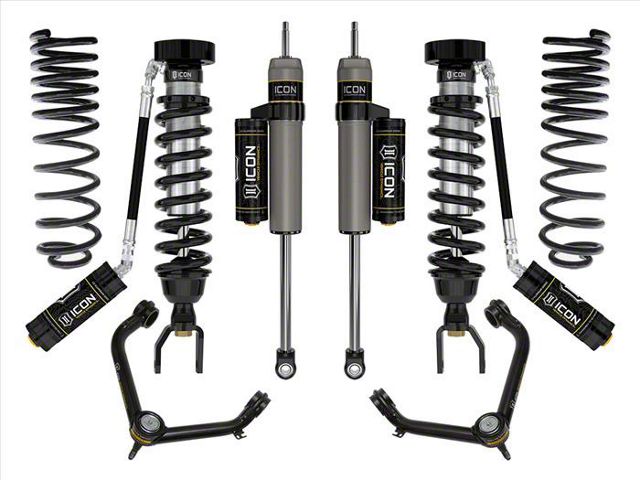 ICON Vehicle Dynamics 2 to 3-Inch Suspension Lift System with Tubular Upper Control Arms; Stage 3 (19-24 RAM 1500 w/o Air Ride, Excluding EcoDiesel & TRX)