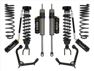 ICON Vehicle Dynamics 2 to 3-Inch Suspension Lift System with Tubular Upper Control Arms; Stage 4 (19-24 RAM 1500 w/o Air Ride, Excluding EcoDiesel & TRX)
