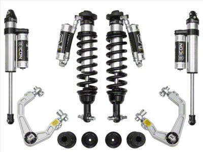 ICON Vehicle Dynamics 0 to 3.50-Inch Suspension Lift System with Billet Upper Control Arms; Stage 4 (19-23 Ranger w/ Factory Aluminum Knuckles)