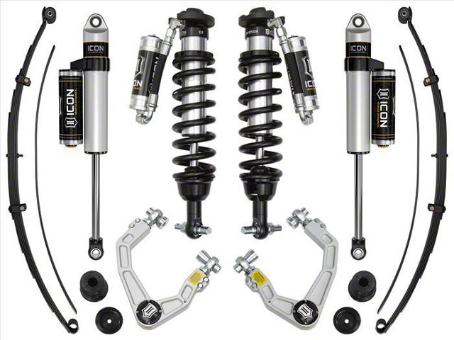 ICON Vehicle Dynamics 0 to 3.50-Inch Suspension Lift System with Billet Upper Control Arms; Stage 7 (19-23 Ranger w/ Factory Aluminum Knuckles)