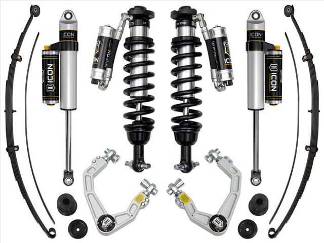 ICON Vehicle Dynamics 0 to 3.50-Inch Suspension Lift System with Billet Upper Control Arms; Stage 8 (19-23 Ranger w/ Factory Aluminum Knuckles)