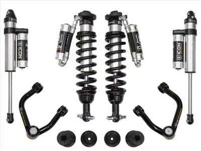 ICON Vehicle Dynamics 0 to 3.50-Inch Suspension Lift System with Tubular Upper Control Arms; Stage 4 (19-23 Ranger w/ Factory Aluminum Knuckles)