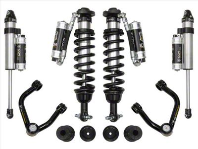 ICON Vehicle Dynamics 0 to 3.50-Inch Suspension Lift System with Tubular Upper Control Arms; Stage 5 (19-23 Ranger w/ Factory Aluminum Knuckles)