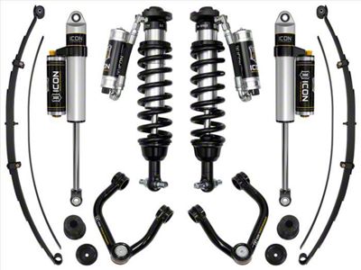 ICON Vehicle Dynamics 0 to 3.50-Inch Suspension Lift System with Tubular Upper Control Arms; Stage 8 (19-23 Ranger w/ Factory Aluminum Knuckles)