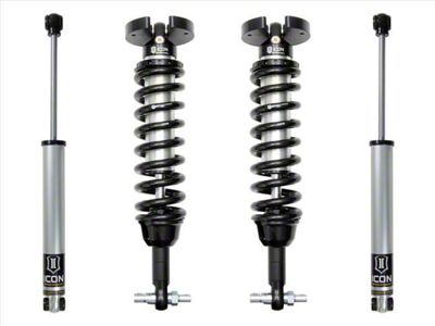 ICON Vehicle Dynamics 1.50 to 3.50-Inch Suspension Lift System; Stage 1 (19-25 Sierra 1500 w/o Adaptive Ride Control, Excluding 2.7L & AT4X)