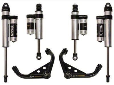 ICON Vehicle Dynamics 0 to 2-Inch Suspension Lift System; Stage 3 (07-10 Sierra 2500 HD)