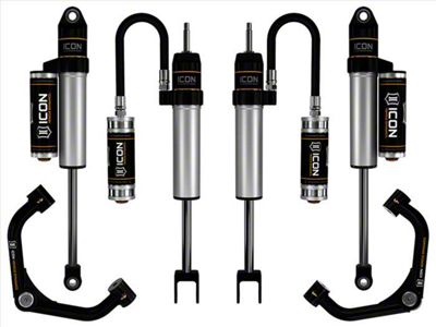 ICON Vehicle Dynamics 0 to 2-Inch Suspension Lift System with Tubular Upper Control Arms; Stage 2 (20-25 Sierra 2500 HD)