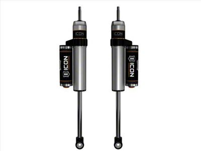 ICON Vehicle Dynamics Extended Travel V.S. 2.5 Series Front Piggyback Shocks for 6 to 8-Inch Lift (11-16 Sierra 2500 HD)