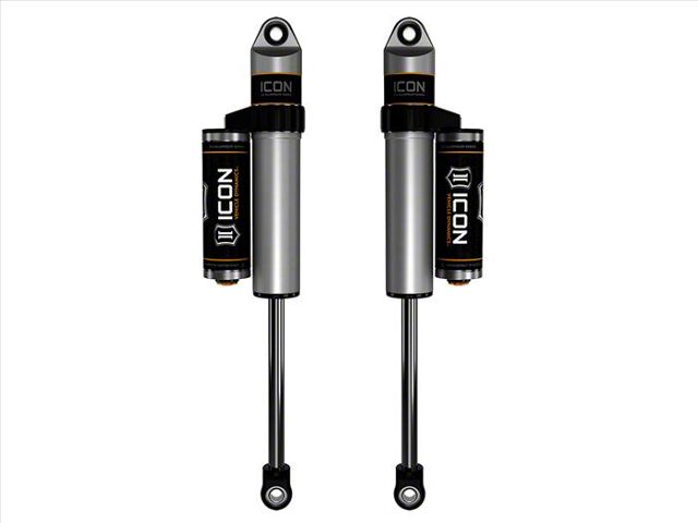 ICON Vehicle Dynamics V.S. 2.5 Series Rear Piggyback Shocks for 0 to 1-Inch Lift (07-24 Sierra 2500 HD)