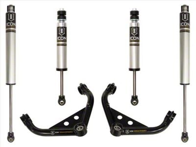 ICON Vehicle Dynamics 0 to 2-Inch Suspension Lift System; Stage 2 (07-10 Sierra 3500 HD)
