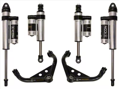 ICON Vehicle Dynamics 0 to 2-Inch Suspension Lift System; Stage 3 (07-10 Sierra 3500 HD)