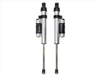 ICON Vehicle Dynamics Extended Travel V.S. 2.5 Series Front Piggyback Shocks with CDCV for 6 to 8-Inch Lift (11-16 Sierra 3500 HD)