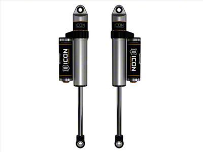 ICON Vehicle Dynamics V.S. 2.5 Series Rear Piggyback Shocks for 0 to 1-Inch Lift (07-25 Sierra 3500 HD)