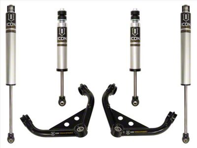 ICON Vehicle Dynamics 0 to 2-Inch Suspension Lift System; Stage 2 (07-10 Silverado 2500 HD)