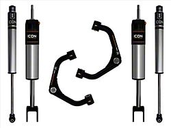 ICON Vehicle Dynamics 0 to 2-Inch Suspension Lift System with Tubular Upper Control Arms; Stage 1 (20-26 Silverado 2500 HD)