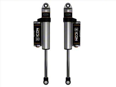 ICON Vehicle Dynamics V.S. 2.5 Series Rear Piggyback Shocks for 0 to 1-Inch Lift (07-24 Silverado 2500 HD)