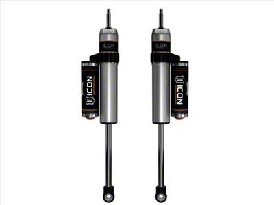 ICON Vehicle Dynamics Extended Travel V.S. 2.5 Series Front Piggyback Shocks for 6 to 8-Inch Lift (11-16 Silverado 3500 HD)