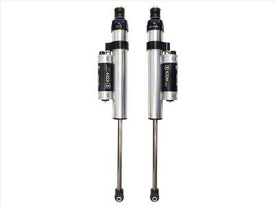 ICON Vehicle Dynamics Extended Travel V.S. 2.5 Series Front Piggyback Shocks with CDCV for 6 to 8-Inch Lift (11-16 Silverado 3500 HD)