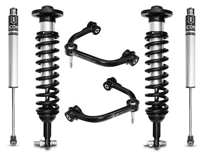 ICON Vehicle Dynamics 0 to 2-Inch Suspension Lift System; Stage 2 (15-20 4WD F-150, Excluding Raptor)