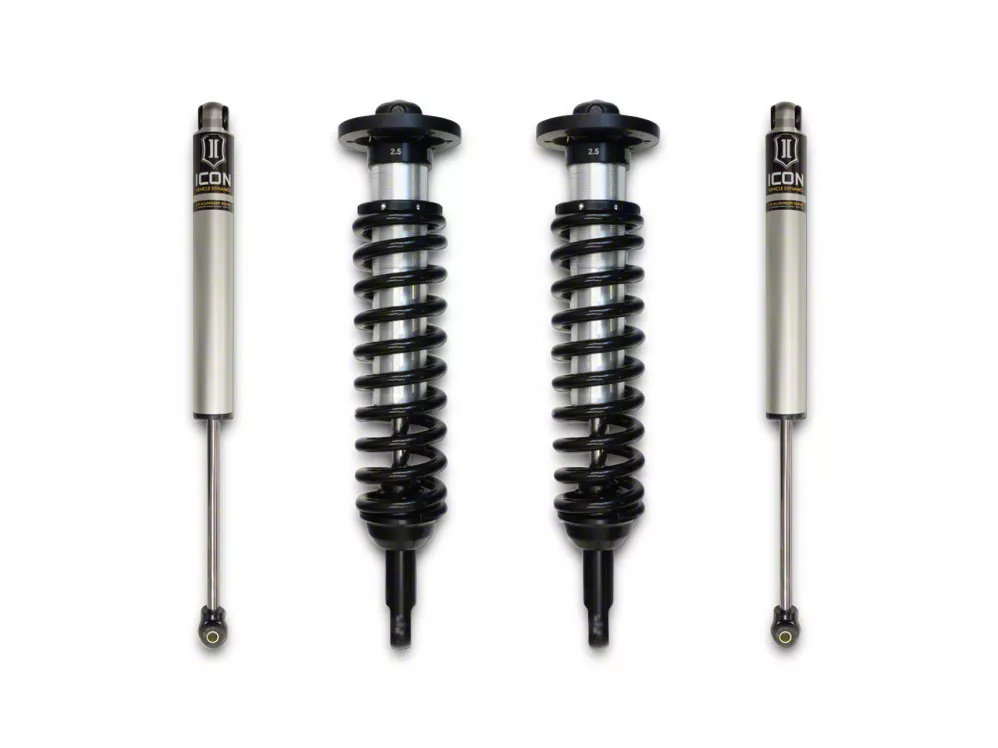 ICON Vehicle Dynamics 0 to 3-Inch Suspension Lift System; Stage 1 (09-13 4WD F-150, Excluding Raptor)