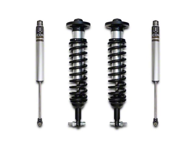 ICON Vehicle Dynamics 0 to 3-Inch Suspension Lift System; Stage 1 (15-20 2WD F-150)