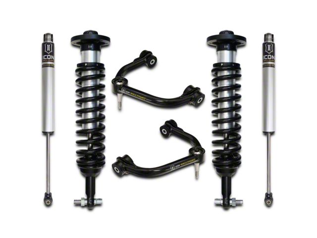 ICON Vehicle Dynamics 0 to 3-Inch Suspension Lift System; Stage 2 (15-20 2WD F-150)