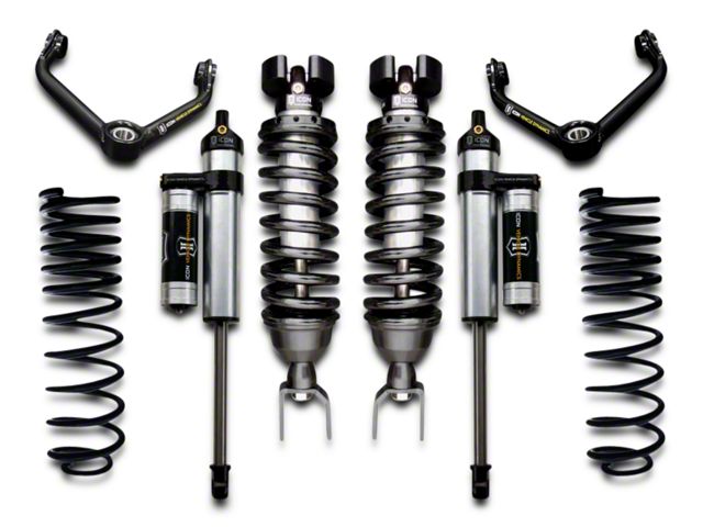 ICON Vehicle Dynamics 0.75 to 2.50-Inch Suspension Lift System; Stage 4 (09-18 4WD RAM 1500)