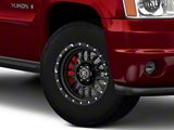 ICON Alloys Alpha Satin Black 6-Lug Wheel; 17x8.5; 0mm Offset (07-14 Yukon)