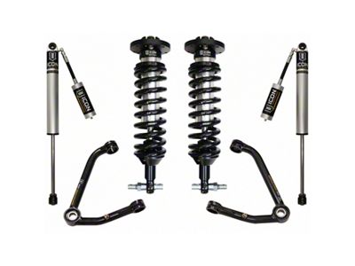 ICON Vehicle Dynamics 1 to 3-Inch Suspension Lift System; Stage 2 (07-18 Sierra 1500, Excluding Denali)