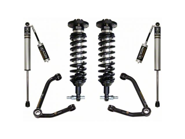ICON Vehicle Dynamics 1 to 3-Inch Suspension Lift System; Stage 2 (07-18 Sierra 1500, Excluding Denali)