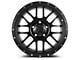 ICON Alloys Alpha Satin Black Milled 6-Lug Wheel; 20x9; 16mm Offset (15-20 F-150)