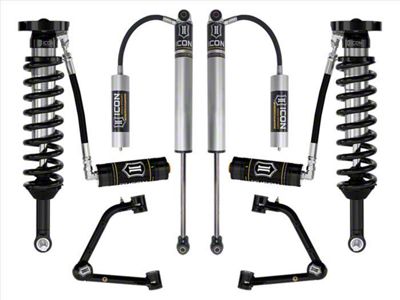 ICON Vehicle Dynamics 1.75 to 2.50-Inch Suspension Lift System with Tubular Upper Control Arms; Stage 3 (23-25 Canyon, Excluding AT4X)