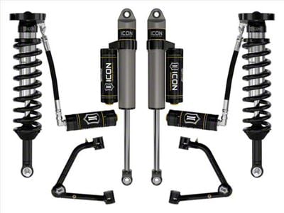ICON Vehicle Dynamics 1.75 to 2.50-Inch Suspension Lift System with Tubular Upper Control Arms; Stage 4 (23-24 Canyon, Excluding AT4X)