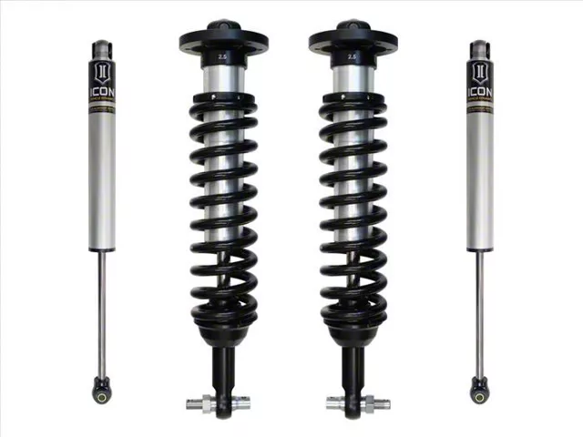 ICON Vehicle Dynamics 0 to 2.75-Inch Suspension Lift System; Stage 1 (21-24 4WD F-150, Excluding Raptor)