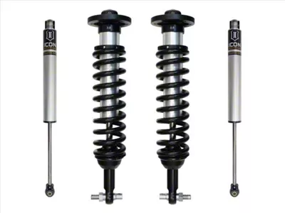 ICON Vehicle Dynamics 0 to 2.75-Inch Suspension Lift System; Stage 1 (21-24 4WD F-150, Excluding Raptor)