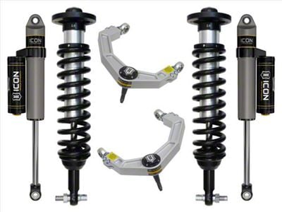 ICON Vehicle Dynamics 0 to 2.75-Inch Suspension Lift System with Billet Upper Control Arms; Stage 3 (21-25 4WD F-150, Excluding Raptor)