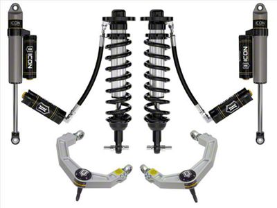 ICON Vehicle Dynamics 0 to 2.75-Inch Suspension Lift System with Billet Upper Control Arms; Stage 4 (21-25 4WD F-150, Excluding Raptor)